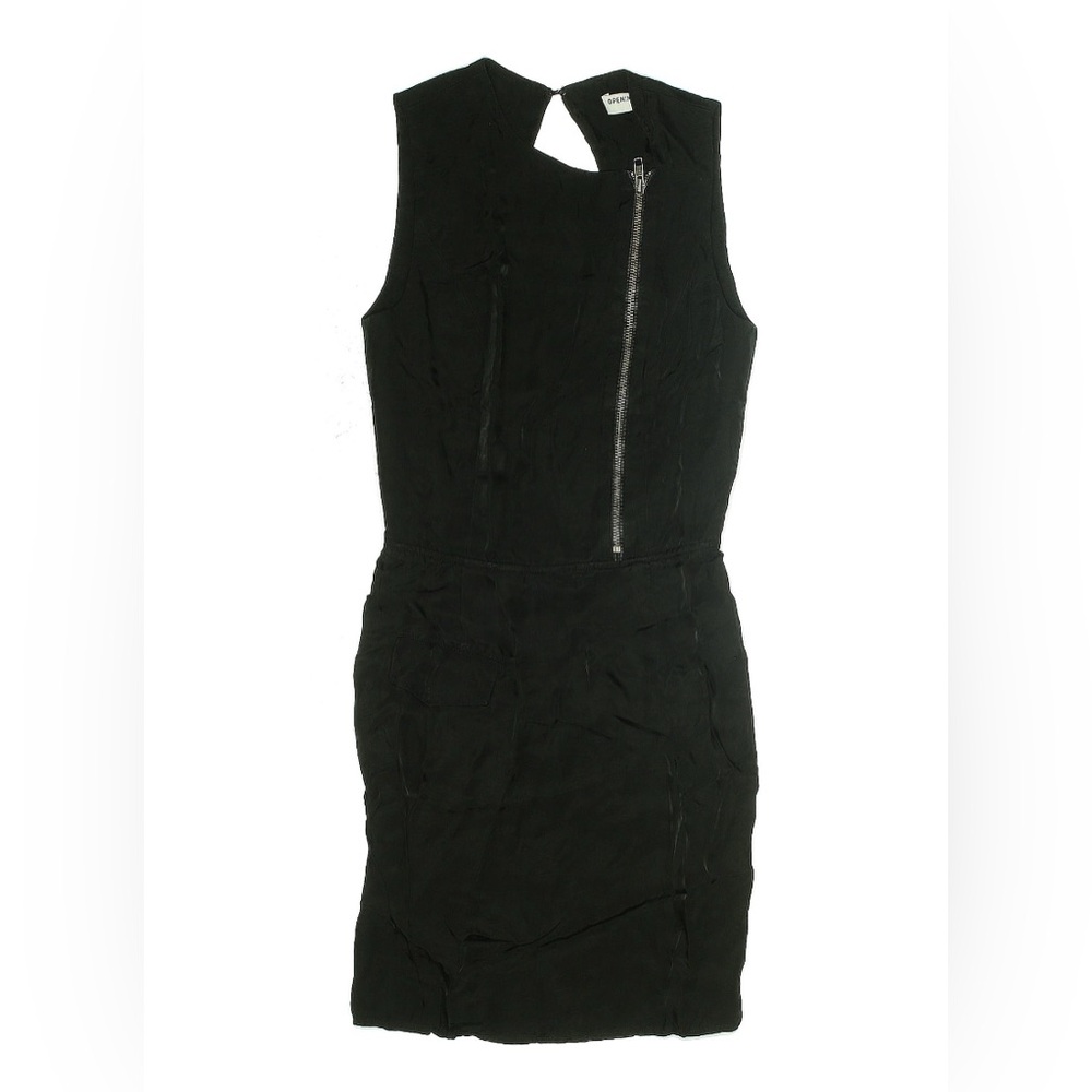 Opening Ceremony Black Mini Dress with Zipper